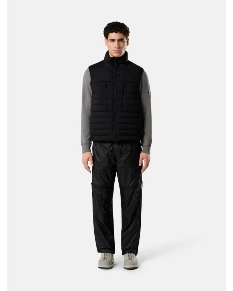 GILET DOUDOUNE S/MANCHES STONE ISLAND G100004 0029 NOIR