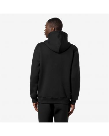 SWEAT K-WAY RAINER SPACER ZIPPÈ BLACK PURE