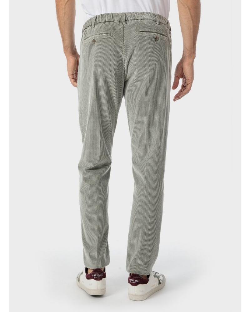 PANTALON VELOURS MYTHS GRIS