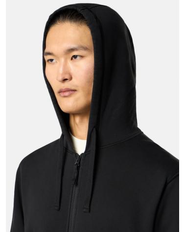SWEAT H00DIE ZIP STONE ISLAND 6100061 0029 NOIR