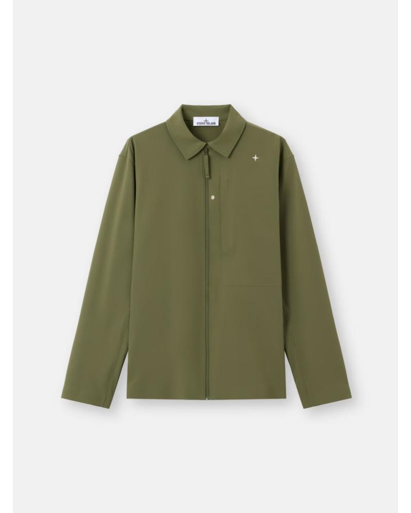 SURCHEMISE STONE ISLAND STELLINA1200024  0058  VERT MILITAIRE