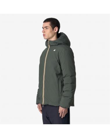 JACK ST THERMO REVERSIBLE K-WAY  GREEN BLACK-  BLACK