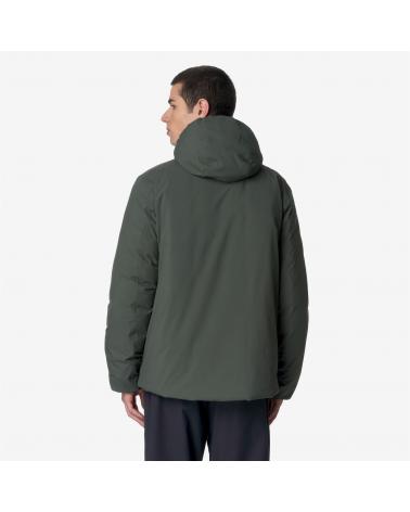 JACK ST THERMO REVERSIBLE K-WAY  GREEN BLACK-  BLACK