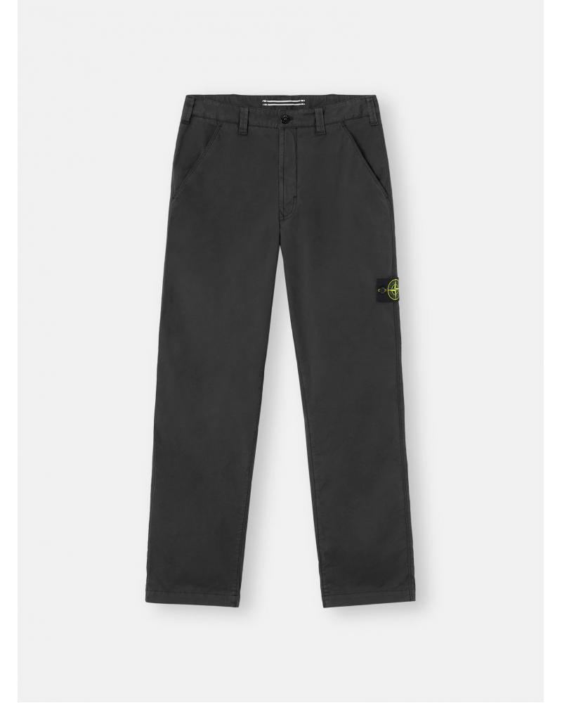 PANTALON 3100035 0062  GRIS STRETCH ORGANIC COTTON TWILL