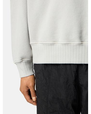 SWEAT STONE ISLAND 6100021 0061 GRIS CLAIRHEAVY FLEECE 53% ORGANIC COTTON (2)