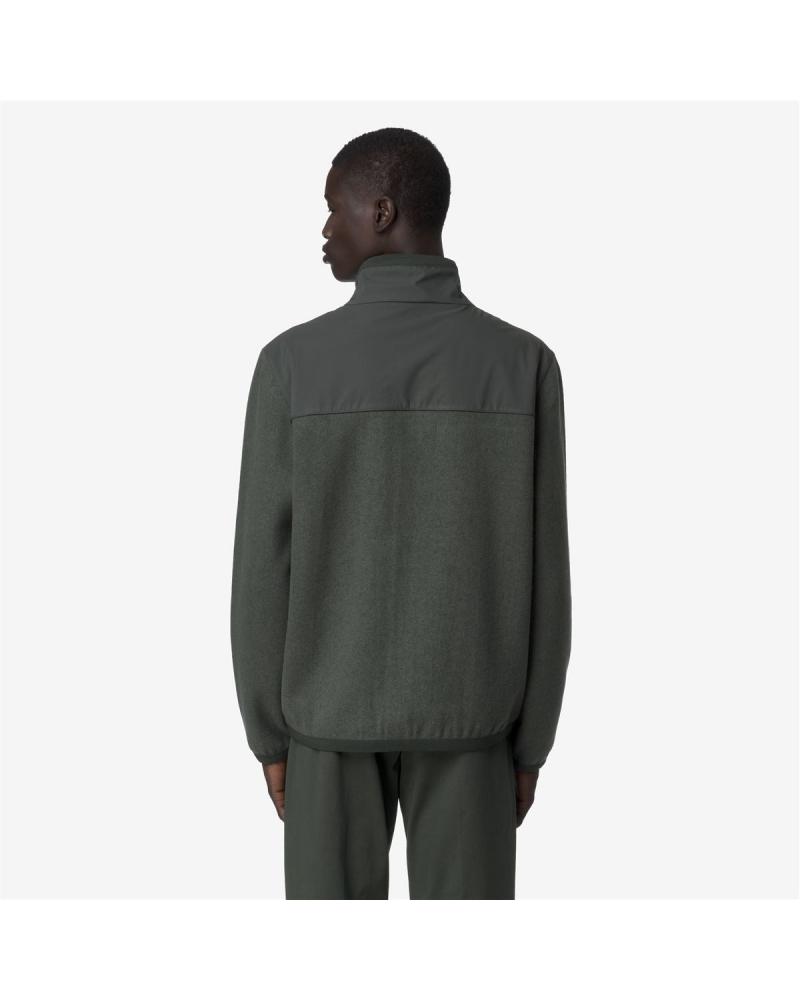 BLOUSON K-WAY  NOYERS NYLON MIX KAKI BLOUSON K-WAY  NOYERS NYLON MIX KAKI