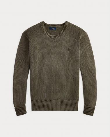 PULL RALPH LAUREN COTON  KAKI