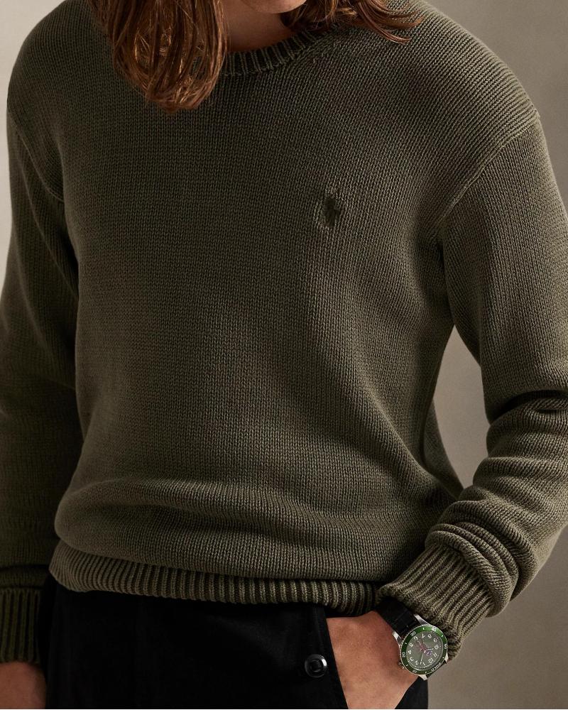 PULL RALPH LAUREN COTON  KAKI