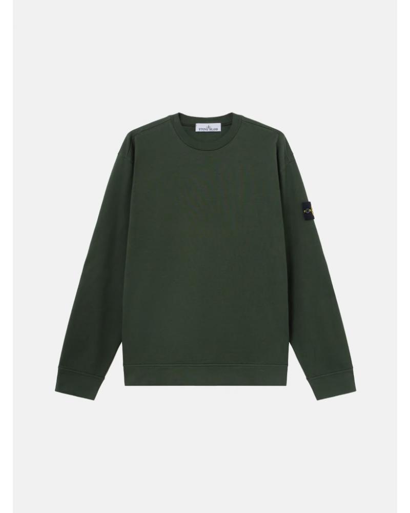 SWEAT STONE ISLAND 6100075 05E  JUNIPER VERT