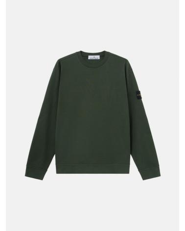 SWEAT STONE ISLAND 6100075 05E  JUNIPER VERT
