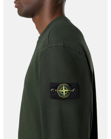 SWEAT STONE ISLAND 6100075 05E  JUNIPER VERT