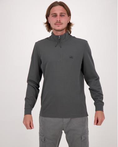 POLO ML CP.COMPANY  PL144 978 Antracite Stretch piquet 