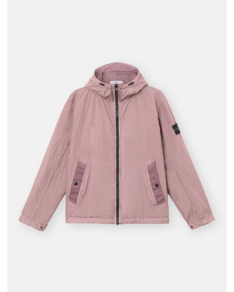 BLOUSON STONE ISLAND 410000 008F CRINKLE REPS NY PURPLE GREY  VIOLET