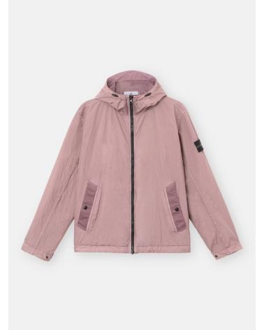 BLOUSON STONE ISLAND 410000 008F CRINKLE REPS NY PURPLE GREY  VIOLET