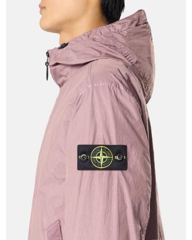 BLOUSON STONE ISLAND 410000 008F CRINKLE REPS NY PURPLE GREY  VIOLET