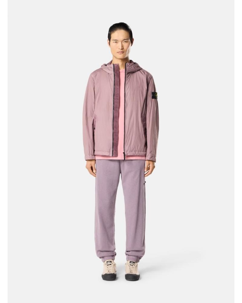 BLOUSON STONE ISLAND 410000 008F CRINKLE REPS NY PURPLE GREY  VIOLET