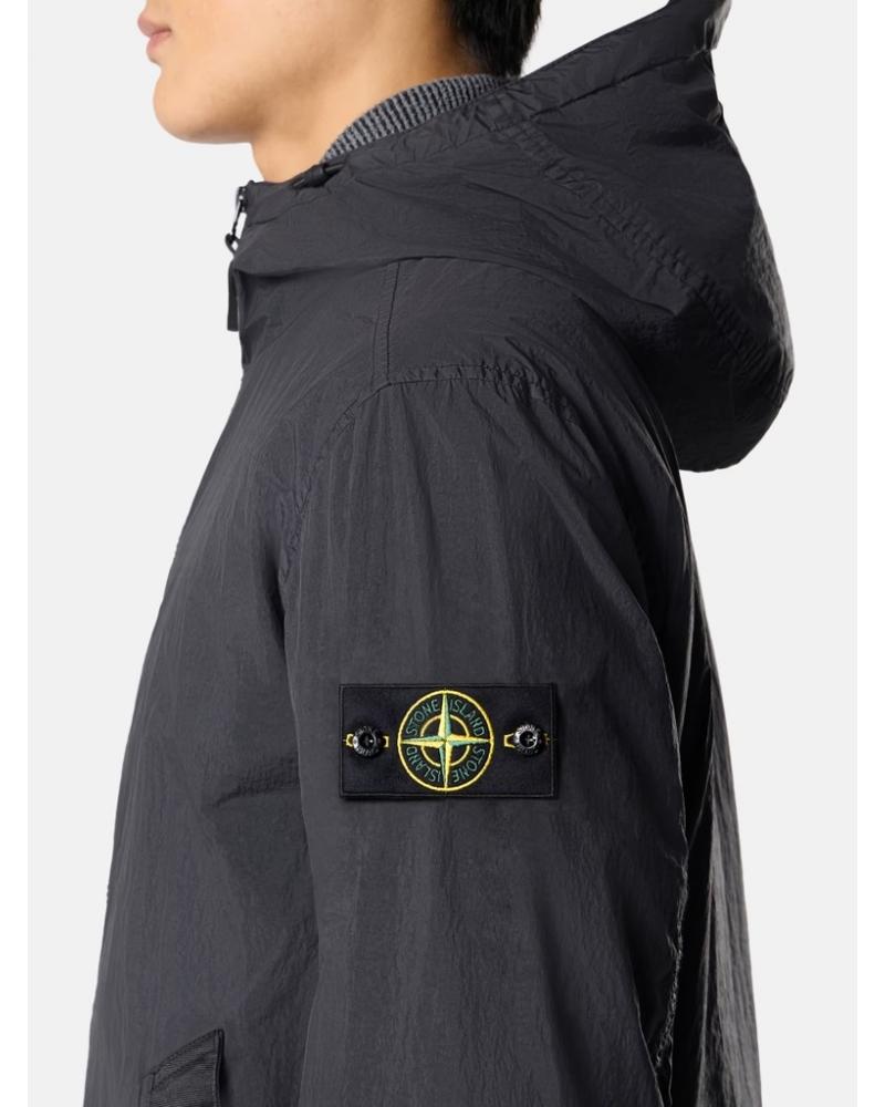 BLOUSON STONE ISLAND 41000010029  CRINKLE REPS NOIR