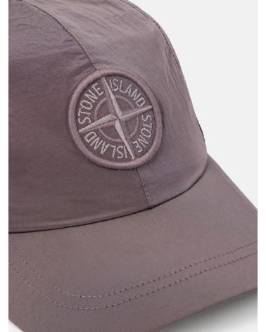 CASQUETTE STONE ISLAND NYLON METAL 91000 008F VIOLET
