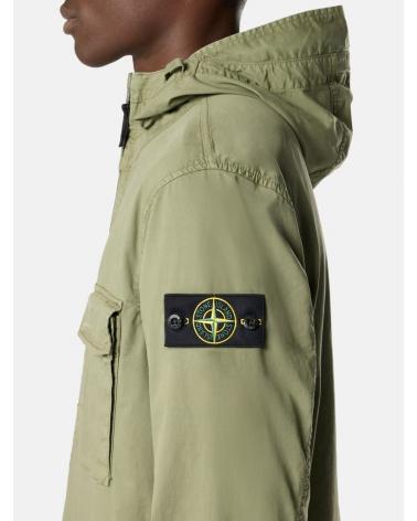 JACKET STONE ISLAND 4100077 005G VERT MILITAIRE