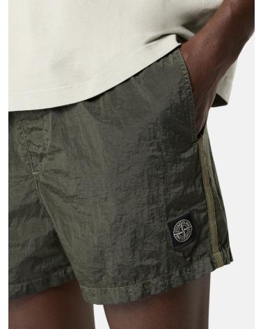 MAILLOT DE BAIN STONE ISLAND  B100003005G  VERT MILITAIRE