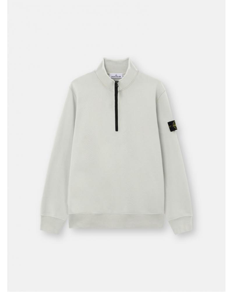 SWEAT  STONE ISLAND POLO DEMI ZIP 6100070 0055 VERT 