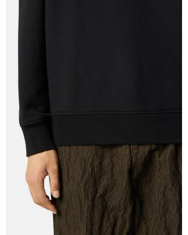 SWEAT STONE ISLAND 6100060 ORGANIC COTTON FLEECE  610051 NOIR