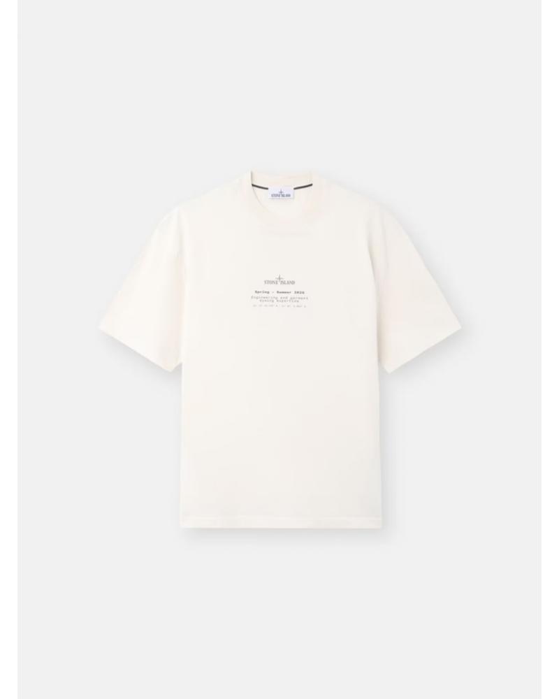 TEE SHIRT STONE ISLAND 210000 S085 0093 IVOIRE