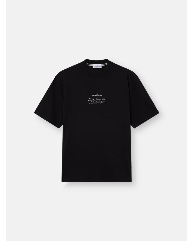TEE SHIRT STONE ISLAND 21000001 S085  0029 NOIR