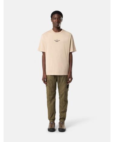 TEE SHIRT STONE ISLAND 2100023 S091 009A BEIGE