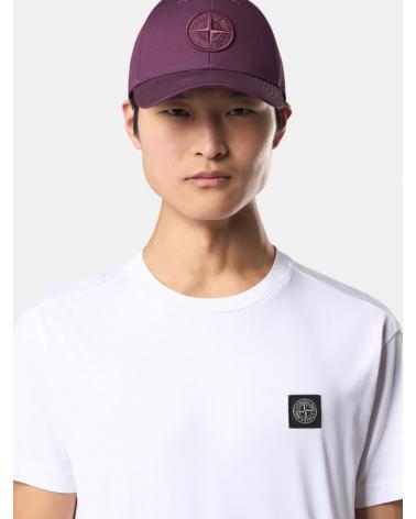 TEE SHIRT STONE ISLAND JERSEY COTON 2100027 0001 BLANC