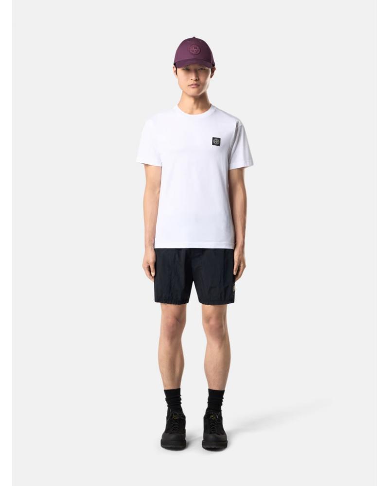 TEE SHIRT STONE ISLAND JERSEY COTON 2100027 0001 BLANC