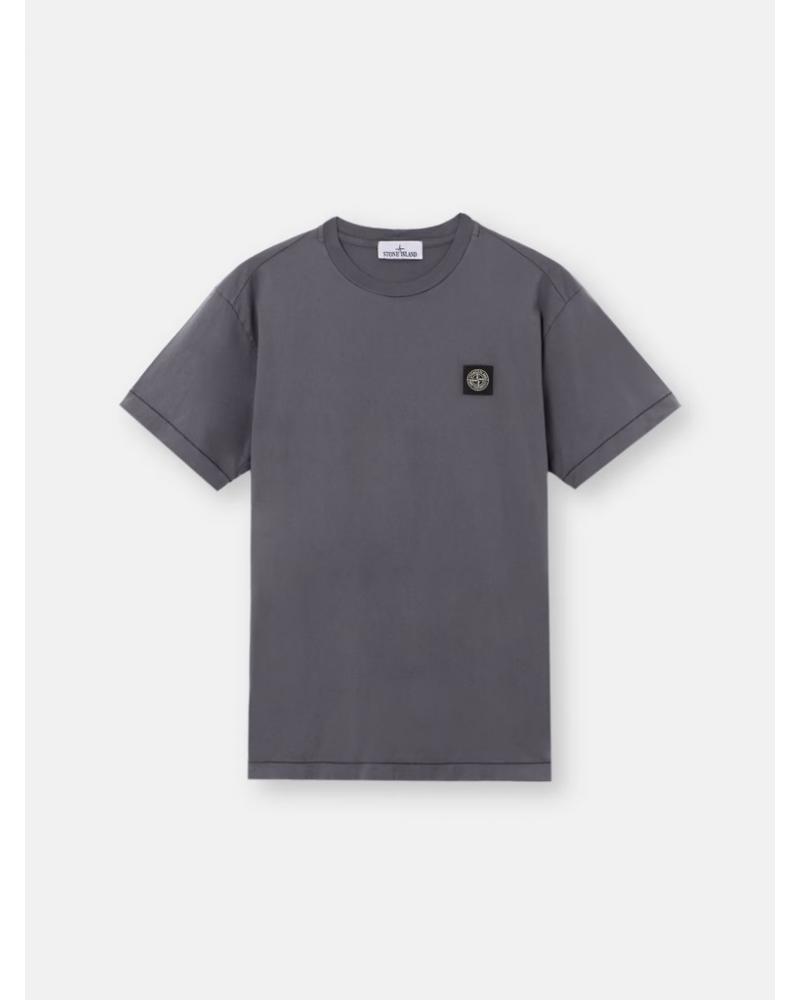 TEE SHIRT STONE ISLAND JERSEY COTON 2100027 002D BLUE GREY  GRIS