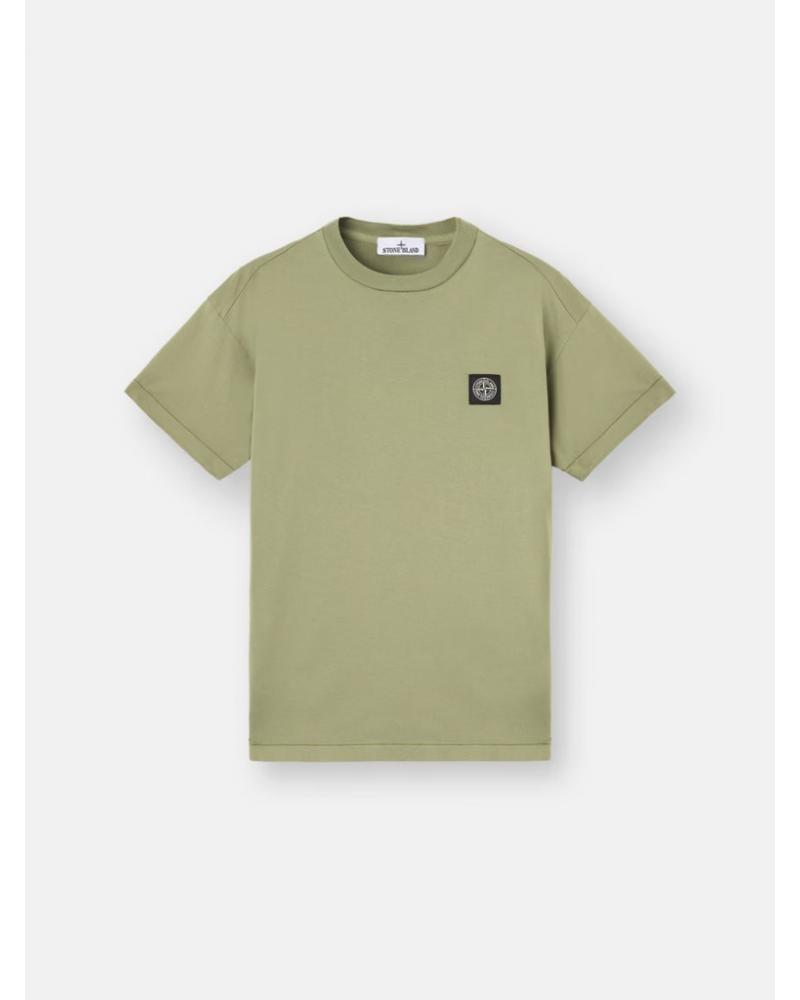 TEE SHIRT STONE ISLAND JERSEY COTON 2100027 0055 VERT