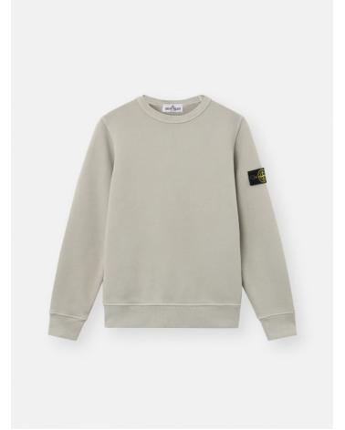 SWEAT STONE ISLAND 6100019 0041 GRIS CLAIR