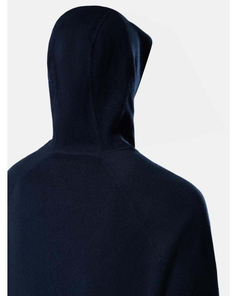 GILET HOODIE ZIPPÈ  5100046 S0N13 0020  MARINE