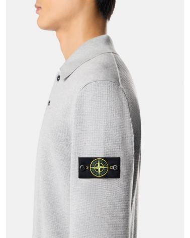 PULL POLO STONE ISLAND 5100024 0M61 GRIS 