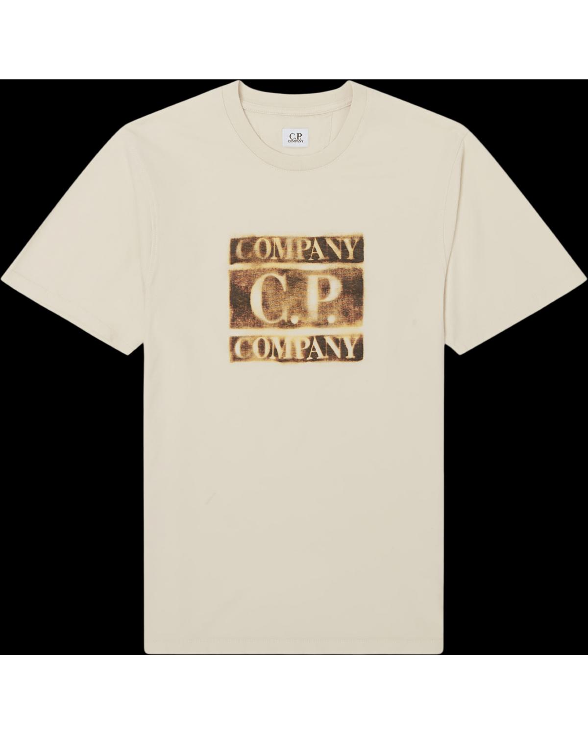 TEE SHIRT CP.COMPANY 141A 114 BEIGE