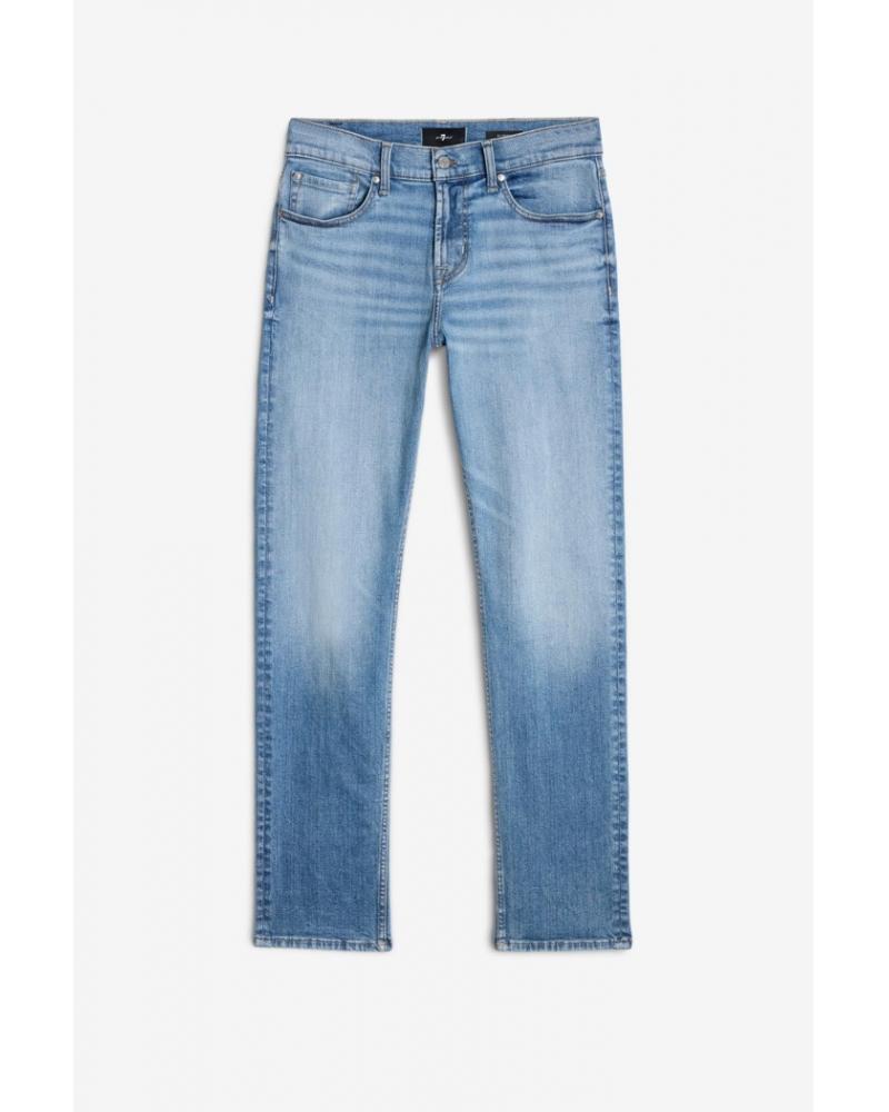 JEAN 7 ALL FOR MANKIND SLIMMY RAINCLOUD DENIM CLAIR