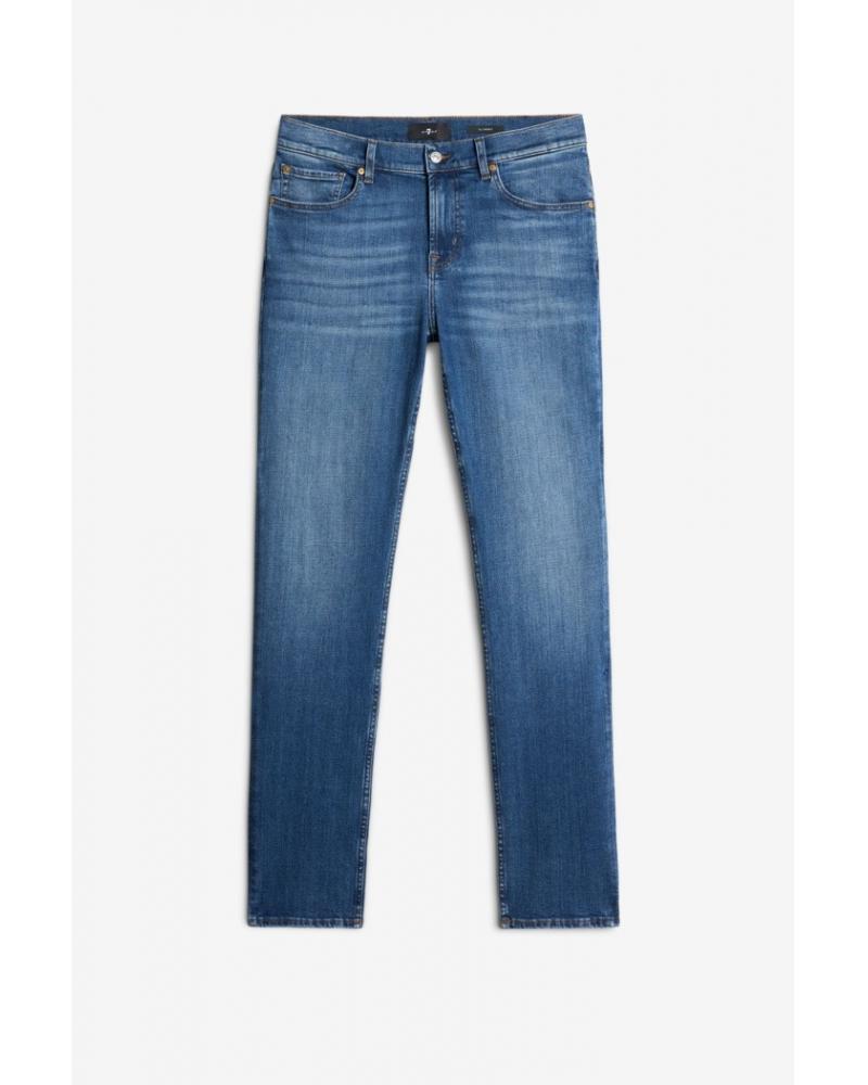 JEAN 7 ALL FOR MANKIND SLIMMY  MID BLUE