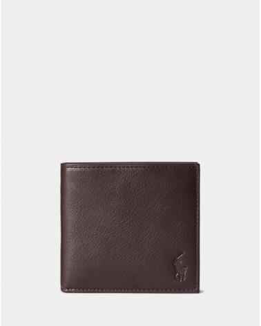 PORTEFEUILLE RALPH LAUREN MARRON