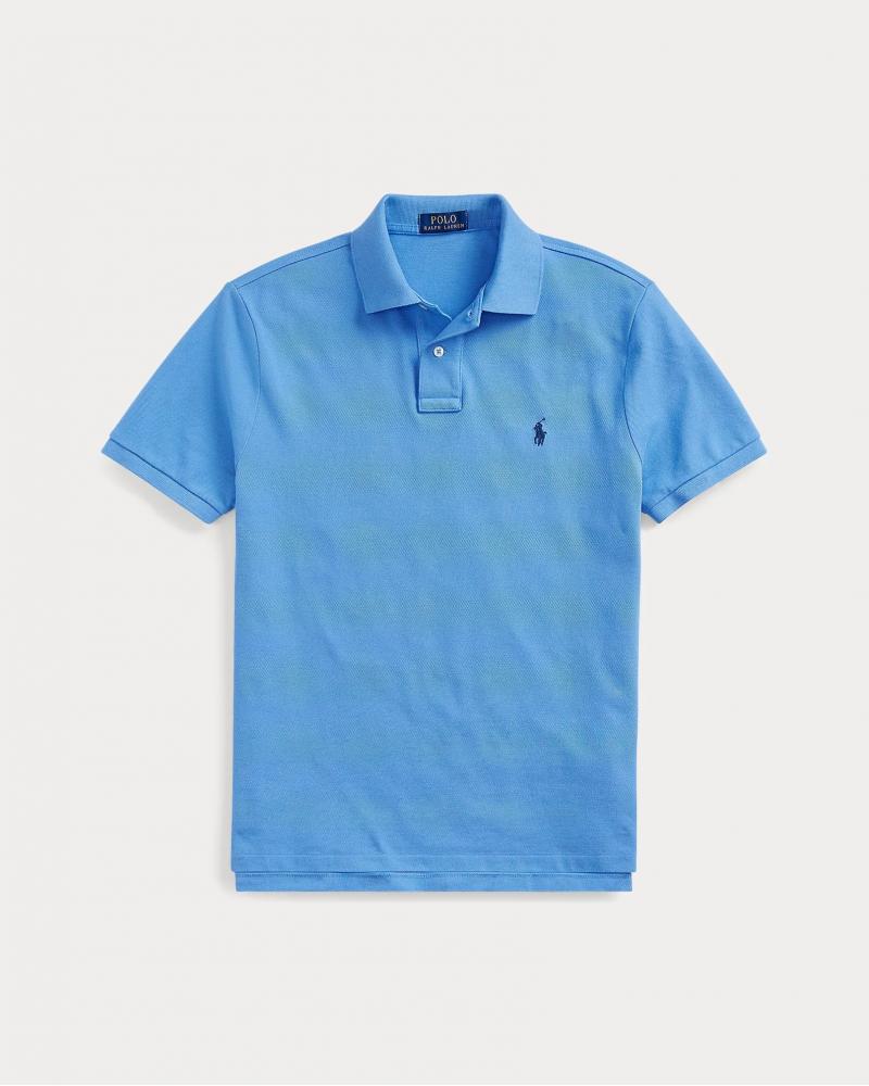 POLO RALPH LAUREN CUSTOM SLIM FIT BLEU 