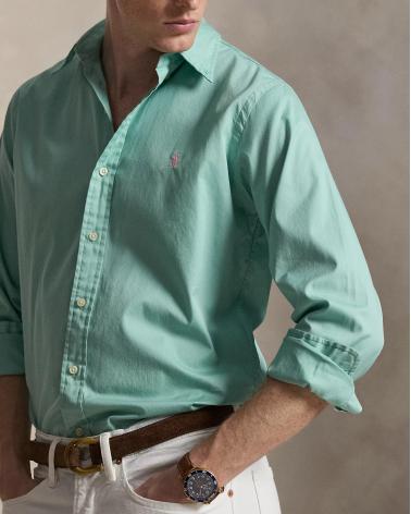 CHEMISE RALPH LAUREN VERTE