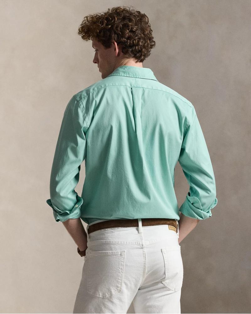 CHEMISE RALPH LAUREN VERTE