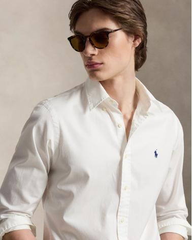 CHEMISE RALPH LAUREN BLANC