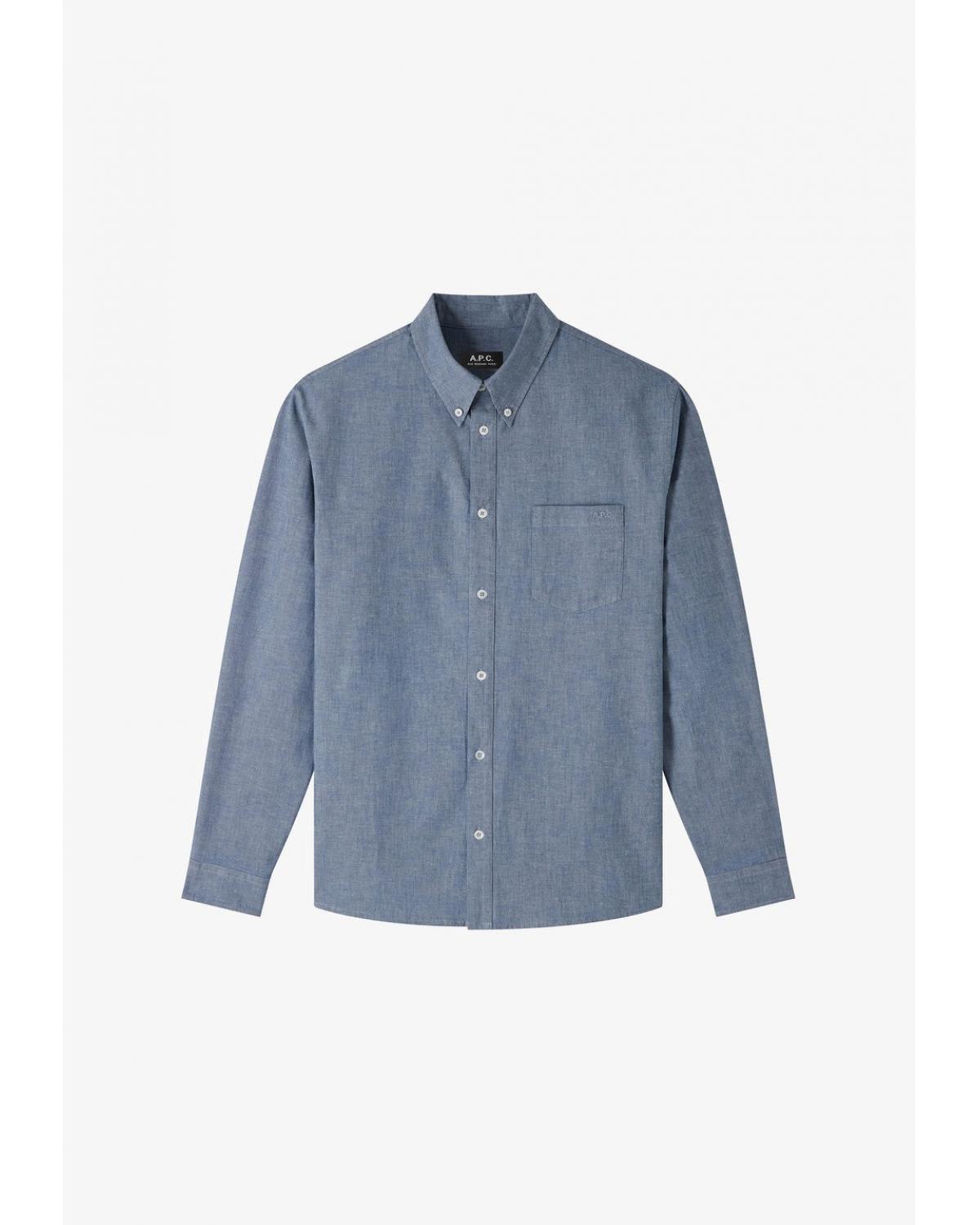 CHEMISE A.P.C. EDOUARD CHAMBRAY