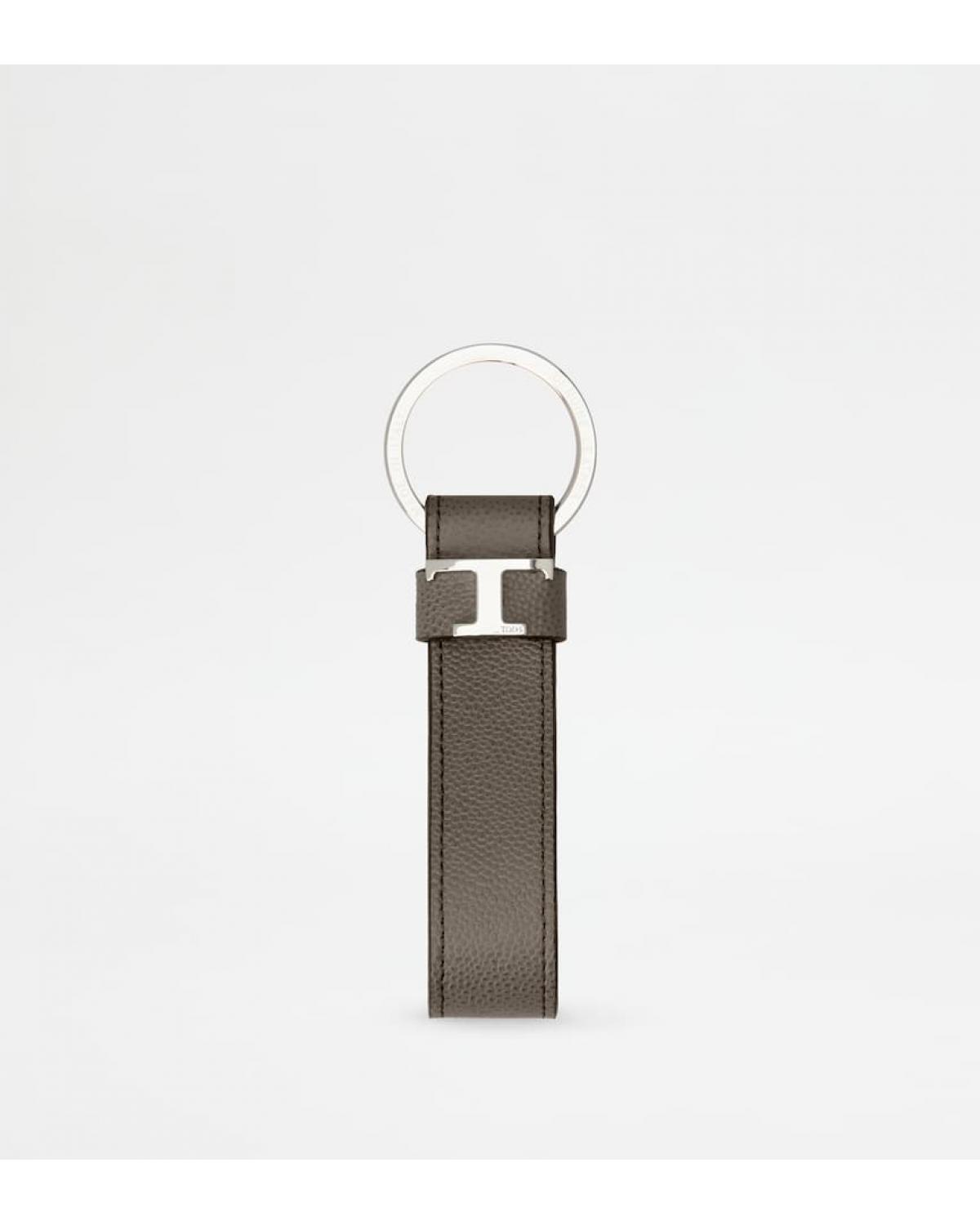 PORTE CLES TOD'S GRIS
