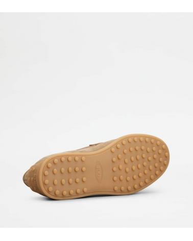 MOCASSIN PANTOFOLA GOMMA BEIGE