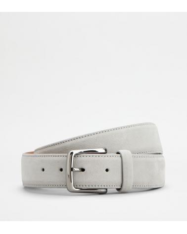 CEINTURE TOD'S ETC 413 VELOURS GRIS