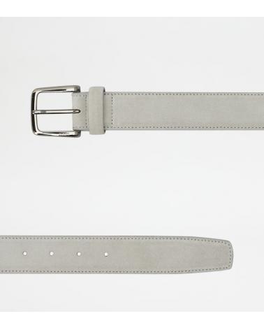 CEINTURE TOD'S ETC 413 VELOURS GRIS