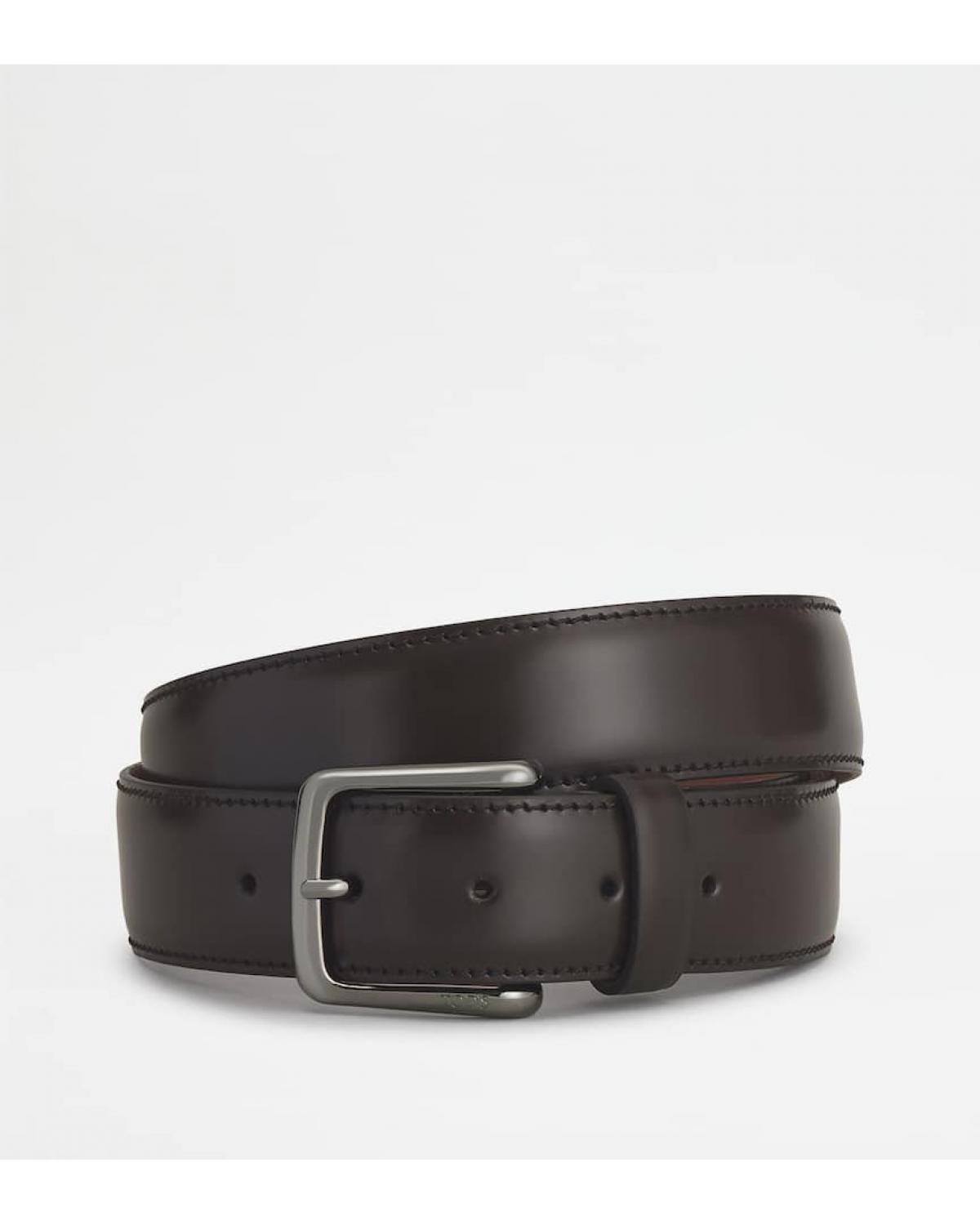 CEINTURE TOD'S CUIR NOIR EYB 
